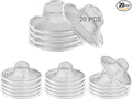 20PCS Stainless Steel Slop Basket Filter Trap, 2.75" & 4.41" Bathroom Sink Drain Strainer Mesh, Mesh Drain Cover Drain Sink Screen for Bathroom Bathtub Kitchen Laundry Lavatory Balcony RV Floor Drain