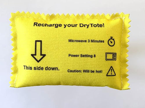 100g Rechargeable Desiccant Pack of 50 - Moisture Absorbing Bag - Silica Gel Desiccant Dehumidifier for Storage Bins and Totes