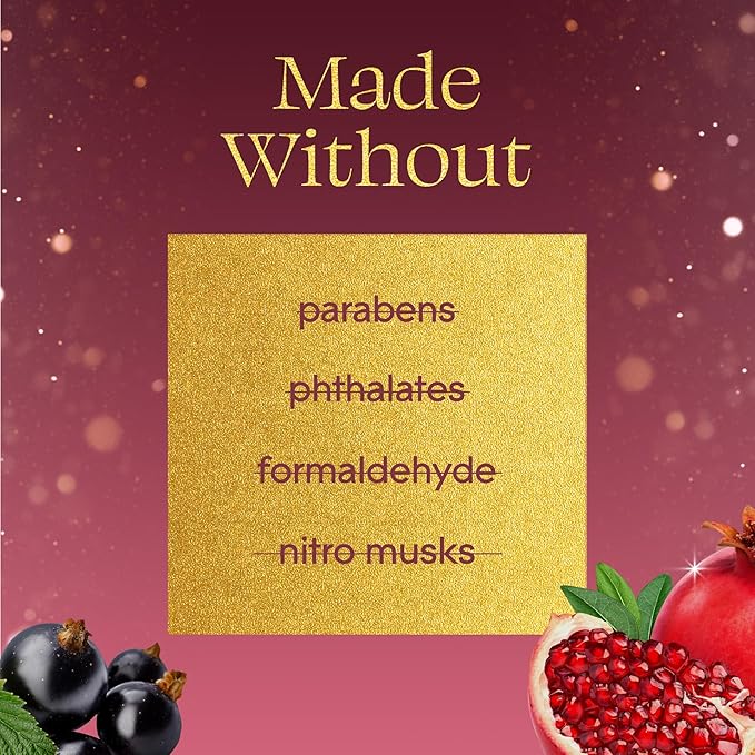 Glade PlugIns Refills Air Freshener, Pomegranate & Currant, Scented and Essential Oils for Home and Bathroom, 0.67 Fl Oz, 5 Count