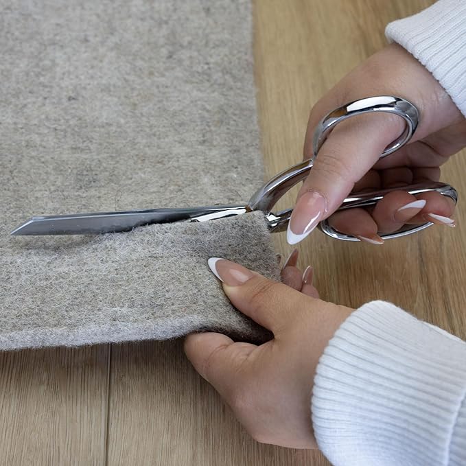RUGPADUSA - Eco-Plush - 5'x7' - 3/8" Thick - 100% Felt - Extra Cushioned Rug Pad - Available in 3 Thicknesses, Many Custom Sizes