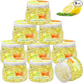 9 Pack Odor Eliminator Gel Beads Bulk 10 Ounces Air Freshener Gel Beads Odor Eliminator for Home, Bathrooms, Cars, Boats and Pet Areas(Lemon)