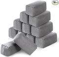 Riakrum 18 Pack Microfiber Applicator Pads Suede Car Detailing Sponge Ceramic Coating Applicator Pads Coating Sponge for Cars Graphene Metal Plastic Trim Ceramic Spray Applying Wax