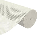 Nevlers 2 ft x 60 ft White Non Slip Rug Gripper Roll for Runners, Larger Rugs & Carpets | Strong Suction Non Skid Rug Pad for All Hard Surface Flooring | Breathable PVC Carpet Pad Anti Slip Rug Grips