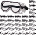 Yunsailing Protective Safety Goggles Lab Over Glasses Clear Anti Fog Eye Protection Goggles for Men Women