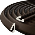 V-Shaped Weather Stripping Door Seal, 52.5FT Draft Stopper for Doors/Windows, Gaps, Dustproof, Soundproof & Thermal Insulating, Noise-Reducing, Light-Blocking Door Gap Filler