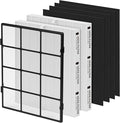 AP-1512HH Replacement filter Compatible with Coway Airmega AP-1512HH and Airmega 200M Air Purifi-ers, 2 Filters and 4 Carbon Filters with 1 Washable Pre-filter, Compared to Part #3304899, 2 Pack