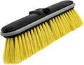 DOCA Scrub Brush Attachment for Long Handle Extension Pole - Outdoor Broom and Scrubbing Brush for House Floor, Deck, Patio, Car - Medium Brush