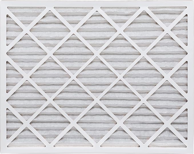Aerostar 8x14x1 MERV 8, Pleated Air Filter, 8x14x1, Box of 6, Made in the USA