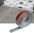 Floor/Door Flat Transition Strip & Self Adhesive Vinyl Edge Trim - Laminate Gap Covering Joining Strip