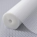 Shelf Liners for Kitchen Cabinets, Waterproof Kitchen Cupboard Liner, Refrigerator Liners and Durable Plastic Drawer Mats EVA Non Adhesive Shelves, Fridge - Clear 11.8 x 118 Inches