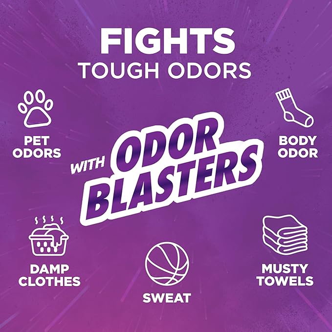 ARM & HAMMER Plus OxiClean Odor Blasters Fresh Burst, 77 Loads Liquid Laundry Detergent, 100.5 Fl oz