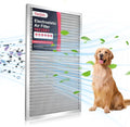 Torjim 16x25x1 MERV8 Washable & Reusable Electrostatic Air Filter - AC/HVAC Furnace Filter, Permanent, Easy Install