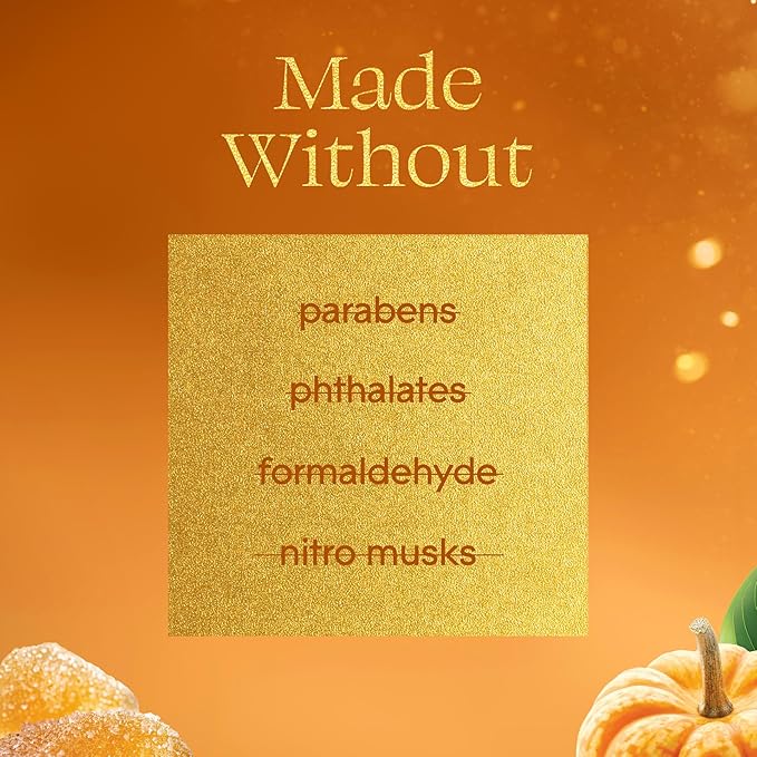 Glade Automatic Spray Refill, Pumpkin & Ginger, Scented Air Freshener for Home and Bathroom, 6.2 Oz, 3 Count