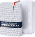 Utopia Bedding Waterproof Mattress Protector Full Size, Premium 3D Air Soft Fabric Mattress Cover, Fits 15 Inches Deep, Breathable, Fitted Style with Stretchable Pockets