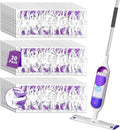 30-Pack Disposable Microfiber Power Mop Pad Refills Compatible with Swiffer Power Mop Refills,Replacement Pads for Swiffer Wet Pads Refill,Non-Washable & Unscented