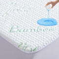 GOONIK Twin Size Mattress Protector, Breathable Bamboo Viscose Waterproof Twin Mattress Pad Cover with 6-16 inches Deep Pocket