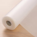 Shelf Liner Non Slip,Non Adhesive Cabinet Liner,Waterproof Drawer Liner,Food-Grade EVA Material for Kitchen Cabinets,Drawers,Refrigerators-Odorless & Easy to Cut-12 x 240 inches x 2 Rolls,Thickened