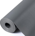 Shelf Liners for Kitchen Cabinets Drawer Liner Non Adhesive Cupboard Mat EVA Material Waterproof Refrigerator Mats Washable Fridge Liner for Cupboard and Desks Liner Gray 11.8 x 118 Inches