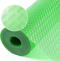 Green Fridge Liner Shelf Liners for Kitchen Cabinet Refrigerator Liners Waterproof & Oil-Proof Kitchen Cupboard Liner Non Adhesive Drawer Mats EVA Material for Shelves 11.8 x 393.7 Inches