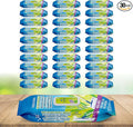 Wet Floor Wipes, Multi Surface Floor Cleaner Wet Mop Pads Fit Swiffer Sweeper Mop, Fresh Scent & Plant-Based Textured Cloth Trap Absorb Dirt, 20 Count (Pack of 30)