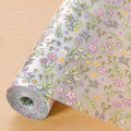 INNOLITES Non-Slip Shelf Liner – Cabinet & Drawer Liner Non-Adhesive – Waterproof Oil-Proof – Durable EVA with Floral for Kitchen Cabinets Refrigerator – BPA-Free, Easy to Cut 23.6" x 360"