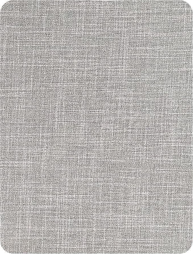Fine Linen Repair Patches, Self-Adhesive Linen Fabric Patches, 8X11 inch Extra Size, Multi Color, Can be Used for Linen Sofa Repair and Linen Clothes Repair(8" x 11", Light Grey 2.0)