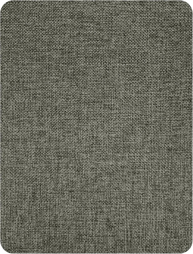 Coarse Linen Repair Patches, Self-Adhesive Linen Fabric Patches, 8X11 inch Extra Size, Multi Color, Can be Used for Linen Sofa Repair and Linen Clothes Repair(8" x 11",Dark Grey 1.0)