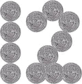 Stainless Steel Scrubber Scrubbing Scouring Pad Sponges Clean Pot Pan and Steel Wool for Kitchen Bathroom