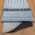 RUGPADUSA - Dual Surface - 2'x6' - 1/8" Thick - Felt + Rubber - Non-Slip Backing Rug Pad - Adds Low-Profile Comfort and Protection