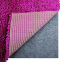 Double Sided Ultra Strong Anti-Slip Rug Felt Pad 3 x 5 Feet for Hardwood Floors, Non Slip Carpet Padding, Thin Profile Non Skid Carpet Mat Keep Your Rugs in Place- Gray